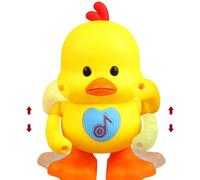 Paperella Musical pour Petits - Canard Jaune Marchant Et Danse Pendant 1 an, Jouets Éducatifs pour L'apprentissage Éducatif Préscolaire avec Et Musique, Cadeau Sensoriel
