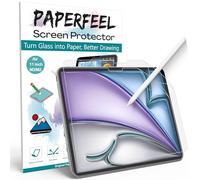 PAPERFEEL 2 Unités Protection Écran pour iPad Air 11 Pouces M3 2025 et iPad Air 11 Pouces M2 2024, Protecteur D'écran en PET Papier Mat pour iPad Dessiner, Anti-Reflet, Anti-empreintes Digitales