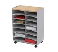 Structure mobile 14 cases grise