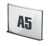 PAPERFLOW 80036 Plaque Signalisation Polystyrène A5 Assorties