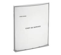 PAPERFLOW 80037 Plaque Signalisation Polystyrène A4 Assorties