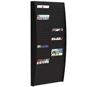 Paperflow A4V2X25.01 Trieur mural structure/case en polystyrène Noir
