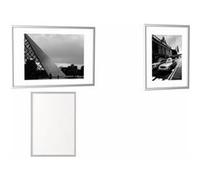 PAPERFLOW Cadre photo en aluminium, (L)400x(H)500 mm, argent Argent G