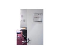 Paperflow Cinatur Présentoir montable sur mur, bureau, monté sur poteau pour A5 transparent, anthracite