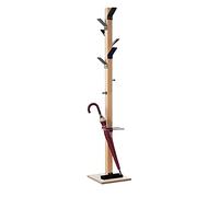 Paperflow EasyCloth Plus Porte-manteaux moderne et porte-parapluie, crochets noirs