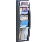 PAPERFLOW Porte-brochures mural Quick fit DIN A5 anthracite