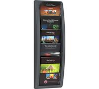 PAPERFLOW Porte-brochures mural Quick fit DIN A5 noir