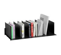 PAPERFLOW serre-livres noir 85,8 x 32,3 x 23,3 cm