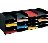 PAPERFLOW Station de tri boîte à formulaires 20 cases noir