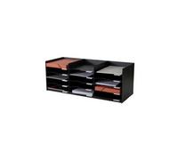 paperflow station de tri formularbox, 15 compartiments, gris noir