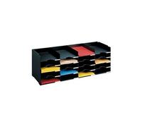 paperflow station de tri formularbox, 20 compartiments, noir noir