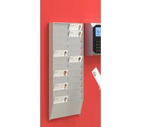 PAPERFLOW Support mural pour cartes d'employés 24 cases