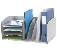 PAPERFLOW Système de classement S 4 compartiments gris
