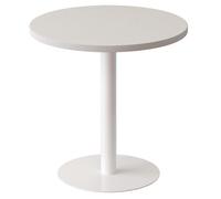 PAPERFLOW Table d'appoint easyDesk diamètre 800 mm blanc
