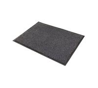 Paperflow Tapis de sol intérieur anti salissures absorbant Cosmos - 80 x 150 cm - Gris anthracite