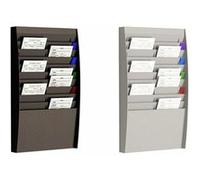 PAPERFLOW Trieur mural, 20 compartiments, A4, noir Noir G