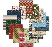 PAPERKIDDO 105 Pack Origami Paper Craft Pliant Papier Différent Modèle De Noël Papier De Qualité Supérieure pour Enfants Arts et Métiers 15 cm * 15 cm