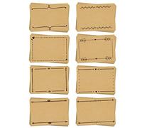 PAPERKIDDO 80 pièces Autocollant papier, Labels Stickers, Étiquettes à écrire Autocollantes Cadeaux aspect papier kraft Noël Stickers pour bouteille artisanat bureau emballage cadeau