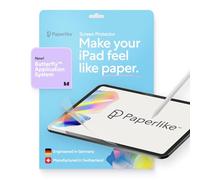 Paperlike 3 Protection d’écran (2x) pour iPad 10.2” (7e-9e Gen 2019-2021) - Vraie sensation papier, pose sans bulles (Butterfly), Protège la pointe Pencil