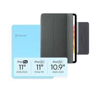 Paperlike® Folio Case pour iPad Air 11” (M3 2025 / M2 2024) & iPad Air 10.9" (5e Gen 2022 / 4e Gen 2020) & iPad Pro 11” (2018-2023) - Fin Huille, Charge Pencil, Auto Sleep/Wake