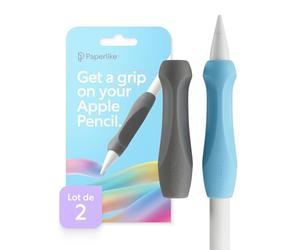 Paperlike® Pencil Grips pour Apple Pencil 1re & 2e génération, USB-C & Pro | Set de 2, précision ergonomique, pour confort et contrôle, prend en charge toutes les fonctions Apple Pencil