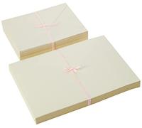 Papermania 5 x 7 Cartes/Enveloppes (50PK 300Gsm) - Crème