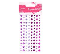 Papermania Assortiment de Pierres Adhésives (104 Pièces) - bruyère