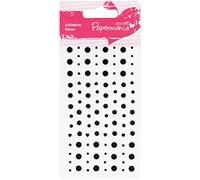 Papermania Assortiment de Pierres Adhésives (104 Pièces) - Noir Uni