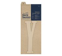 Papermania Bare Basics Lettre adhésive en Bois - Y