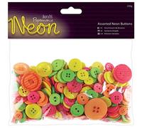 Papermania Boutons Assortis (250G) - Néon