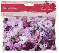 Papermania Boutons Assortis (250G) - Violet