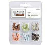 Papermania Décoration en Bois 0.2 x 0.2 x 1.3 cm Multicolore