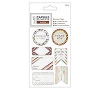 Papermania en Bois balises, Bois Dense, Multicoloured, 0.2 x 4.5999999999999996 x 2.8 cm