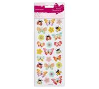 Papermania Glitter Stickers - Butterflies