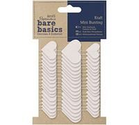 Papermania Kraft Mini Bruant - Coeurs Blancs