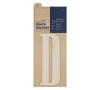 Papermania Lettre adhésive en Bois Bare Basics - D
