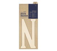 Papermania Lettre adhésive en Bois Bare Basics - N