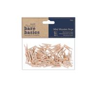 Papermania Mini Piquets en Bois (50PK)