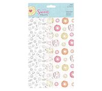 Papermania Papier de Soie (Paquet de 12) - Gâteries Sucrées