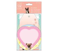 Papermania prédécoupé Sentiments - Pattes pour Thougts, Papier, Multicoloured, 0.1 x 10 x 10 cm