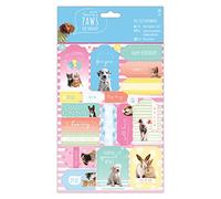 Papermania prédécoupé Sentiments - Pattes pour Thougts, Papier, Multicoloured, 0.1 x 5.7 x 4.2 cm