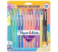Papermate 1982655 PAPER MATE Faserschreiber Flair 24er Trop.Vacation M 0.7 mm Blister