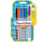 Papermate 2176363 PAPER MATE Kugelschreiber InkJoy Wrap 100 Kappe 8er Blister