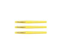 PaperMate Feutres Flair Jaune Lot de 3.