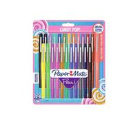 Papermate Flair Candy Pop Stylos À Encre Gel Avec Bouchon Moyen Multi