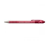 Paper-Mate Stylo à bille rétractable Flexgrip Ultra – Pointe moyenne 1,0 mm, Rouge – 12 pièces