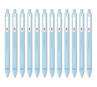 Papermate Glide G610 Lot de 12 stylos à encre gel rétractable, pointe fine, prise en main facile, 0,5 mm, bleu