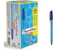 Papermate S0957130 PAPER MATE Kugelschreiber InkJoy 100 Kappe M 50St. Blau