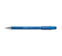 Paper-Mate Stylo à bille Flexgrip – Pointe moyenne, encre bleue, corps caoutchouc, capuchon