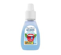 Papermints - Gouttes Rafraîchissantes à la Menthe 160 Doses (3,7 ml) - Haleine Fraîche Immédiate - Sans Sucre ni Alcool - Format de Poche Discret
